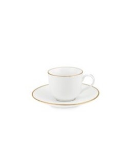 La Porcellana Bianca Tazzina Caffè Maestà con Piattino 90 ml | shopincasa.it