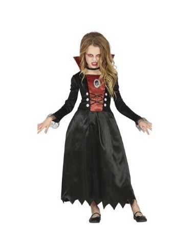 VESTITI: vendita online Costume Vampira, Abito, Taglia 5-6 Anni, Tema Halloween in offerta