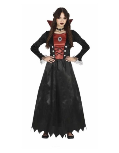 VESTITI: vendita online Costume Vampira, Abito, Taglia 14-16 Anni, Tema Halloween, Vampiri in offerta