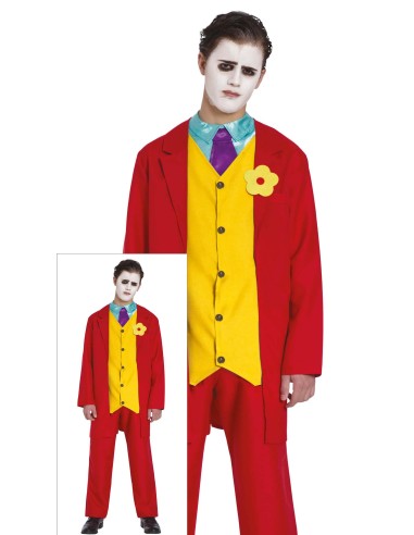 VESTITI: vendita online Mr Smile Costume Halloween, Taglia 14-16 anni, Costumi per Ragazzi in offerta
