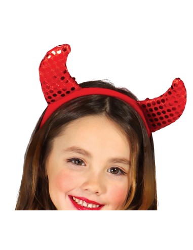 VESTITI: vendita online Costume Cute Devil, Cerchietto e Abito, Taglia 3-4 Anni, Tema Diavolo, Halloween in offerta
