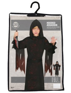 VESTITI: vendita online Costume Hooded Assassin Taglia 10-12 Anni, Tema Halloween in offerta
