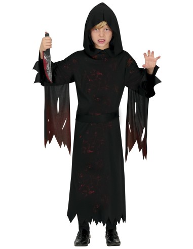 VESTITI: vendita online Costume Hooded Assassin Taglia 3-4 Anni, Tema Halloween in offerta