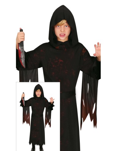 VESTITI: vendita online Costume Hooded Assassin Taglia 3-4 Anni, Tema Halloween in offerta