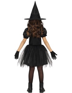 VESTITI: vendita online Costume Silver Witch, Sombrero e Abito, taglia 10-12 anni Tema Streghe, Halloween in offerta