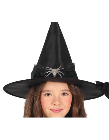 VESTITI: vendita online Costume Silver Witch, Sombrero e Abito, taglia 3-4 anni Tema Streghe, Halloween in offerta