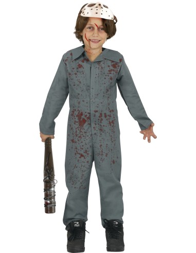 VESTITI: vendita online Costume Psycho, Maschera e Body, Taglia 10-12 Anni, Tema Halloween in offerta