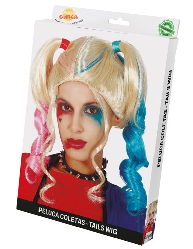 Parrucca Codini Colorati per Feste | Shop in Casa