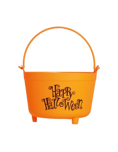 Calderone Arancione 30 cm per Halloween | Shop in Casa