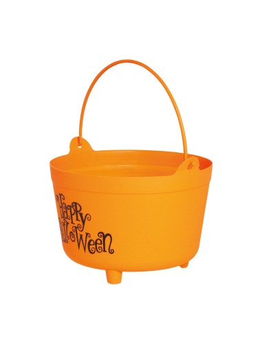 Calderone Arancione 30 cm per Halloween | Shop in Casa