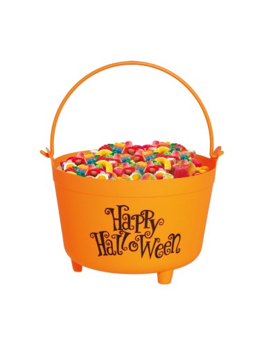 Calderone Arancione 30 cm per Halloween | Shop in Casa