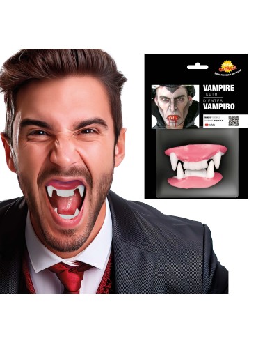 Doppi Denti Vampiro in Lattice per Halloween | Shop in Casa