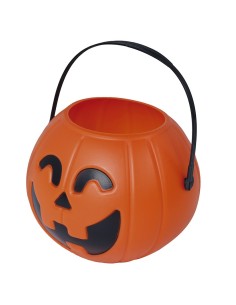 Cestino Zucca 11 cm Arancio per Halloween | Shop in Casa 2