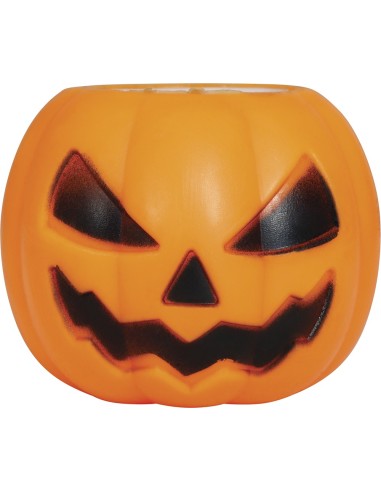 Zucca di Gomma con Fantasma 5 cm per Halloween | Shop in Casa