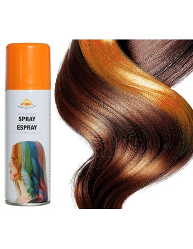 Spray per Capelli Glitterato Arancione 125 ml | Shop in Casa