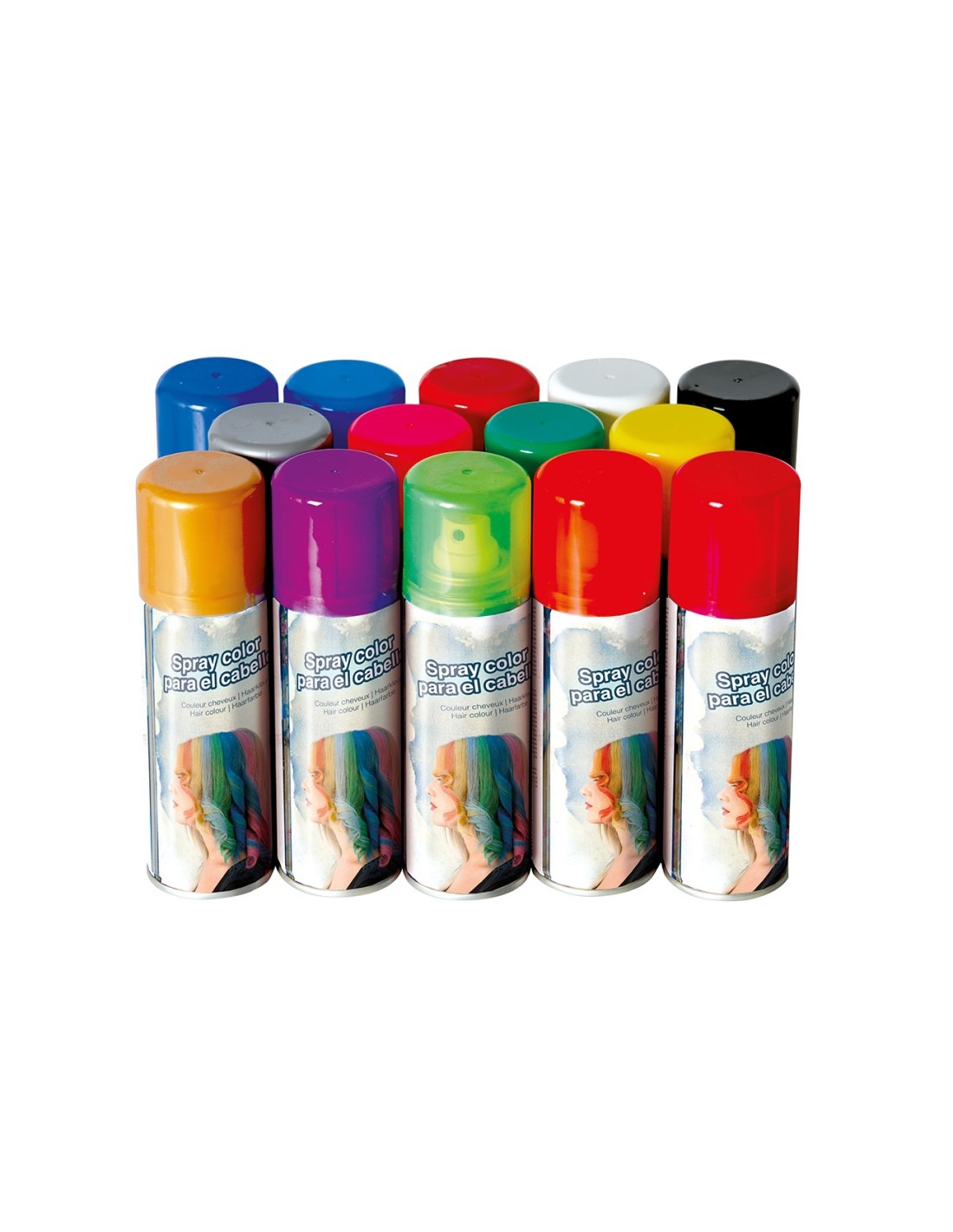 Spray per Capelli Bianco 125 ml per Halloween | Shop in Casa