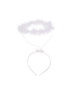 Cerchietto Angelo Bianco con Piume | Shop in Casa 2