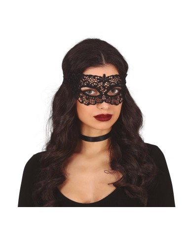 Maschera Nera in Pizzo | Shop in Casa