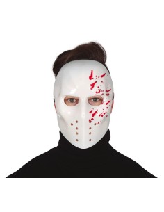 Maschera Bianca da Hockey con Sangue | Shop in Casa