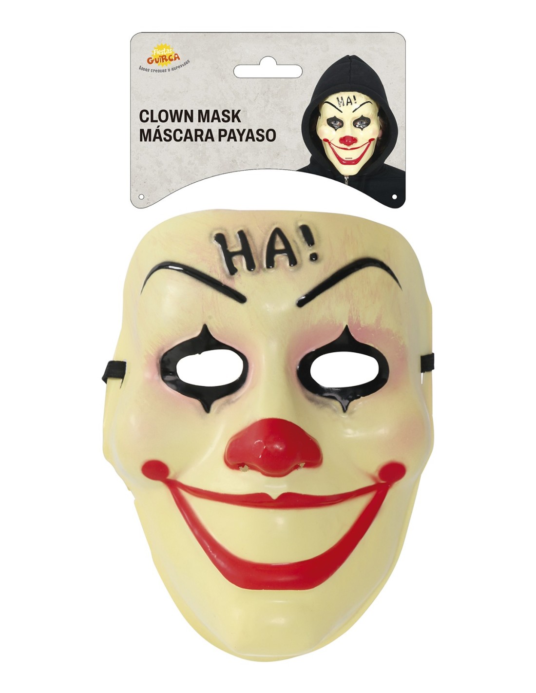 Maschera Pagliaccio "Ha!" in PVC | Shop in Casa