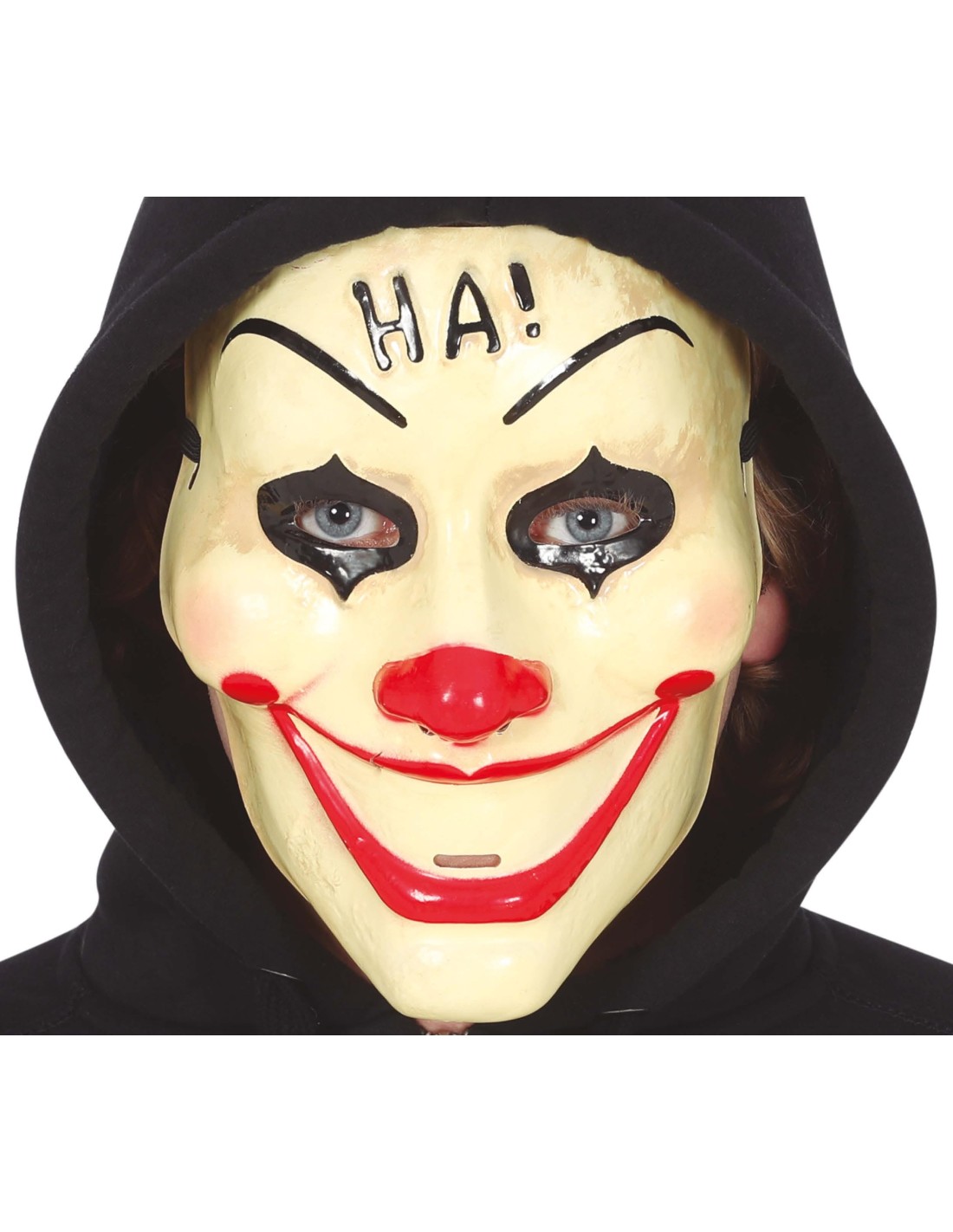 Maschera Pagliaccio "Ha!" in PVC | Shop in Casa