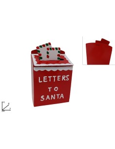 OGGETTISTICA NATALE: vendita online Decorazione di Natale Portalettere Metallo 7x10cm, Addobbi Natalizi, Accessori, La magia ...