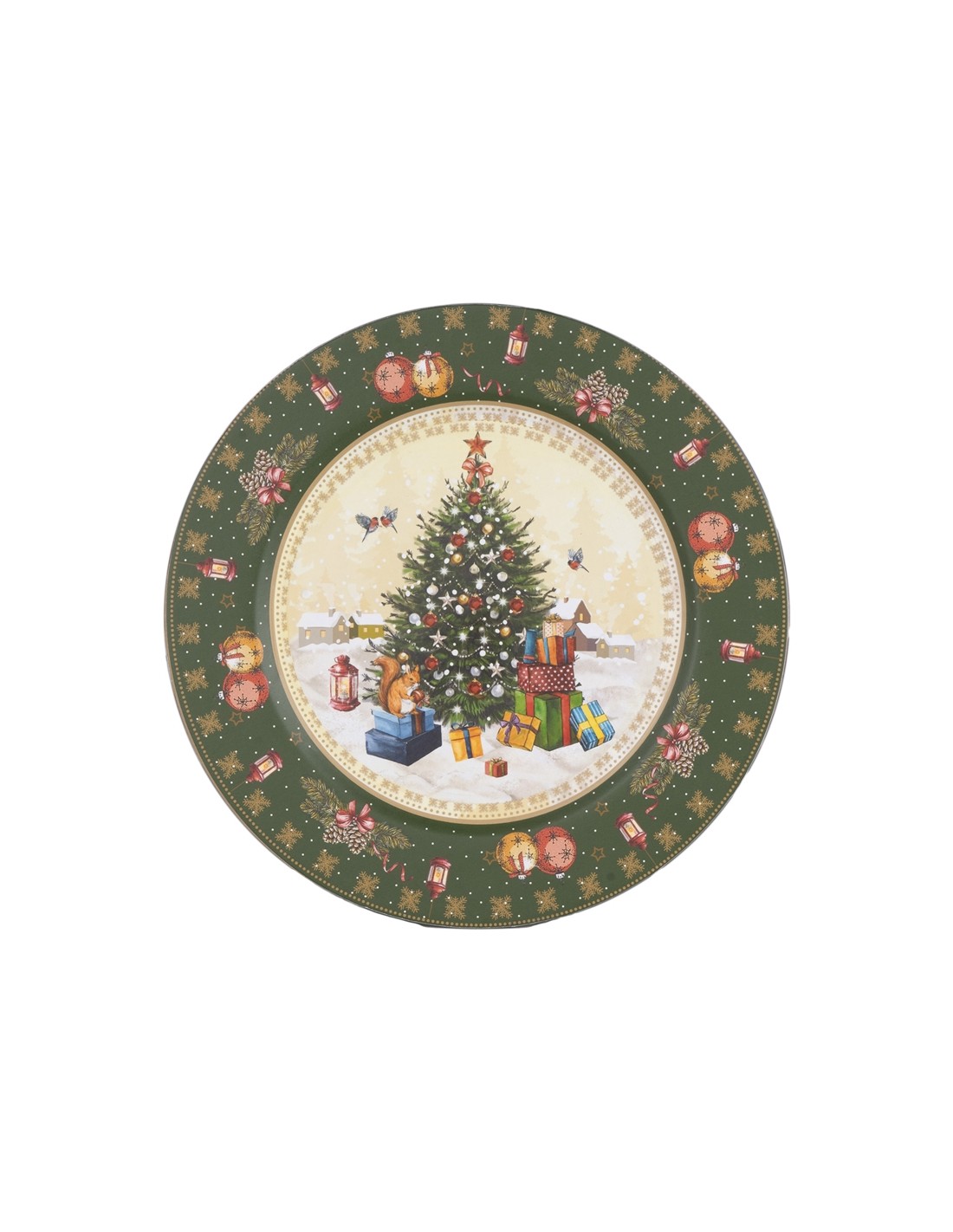 SOTTOPIATTO 138416 ALBERO NATALE 40CM PVC