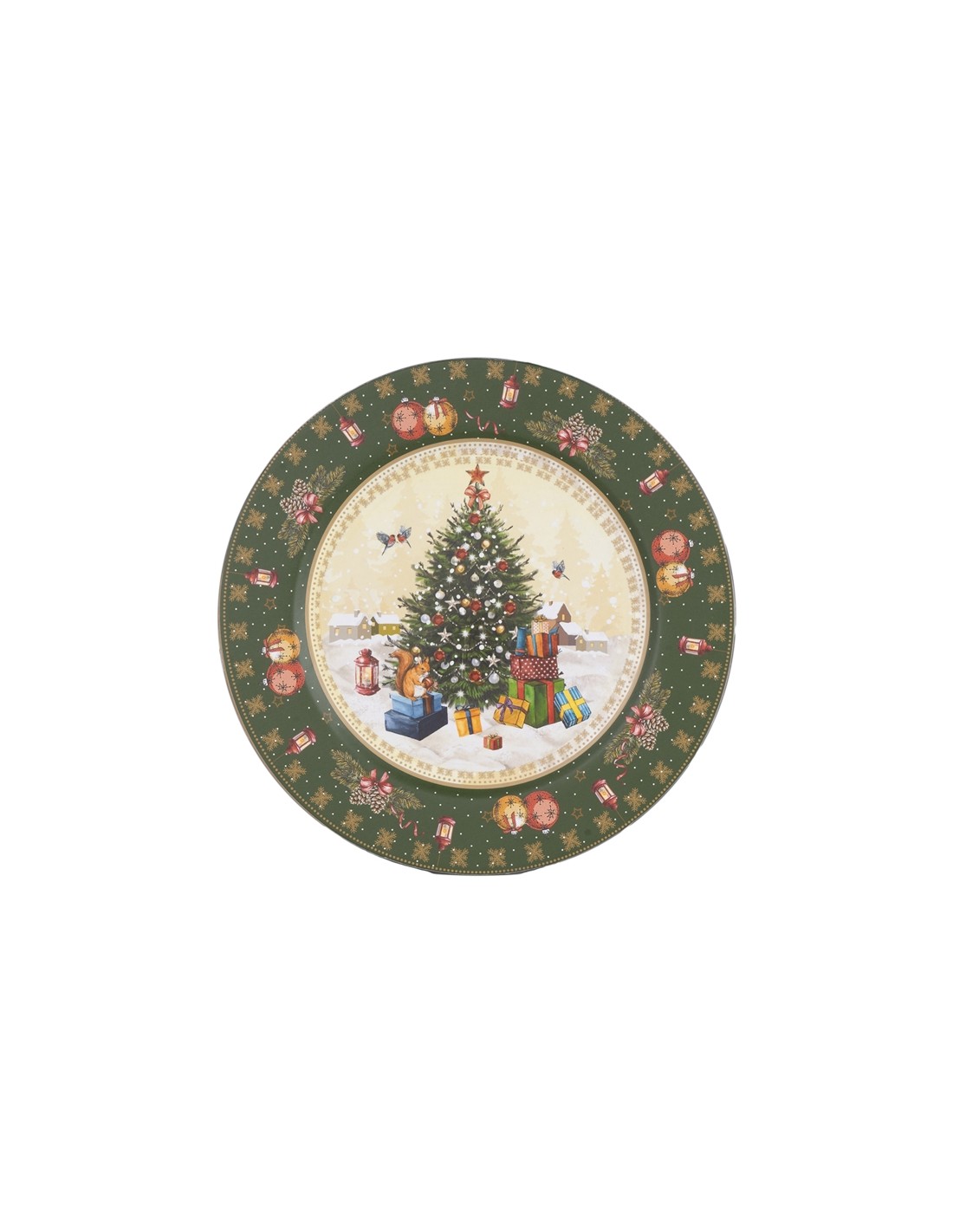 SOTTOPIATTO 138417 ALBERO NATALE 33CM PVC