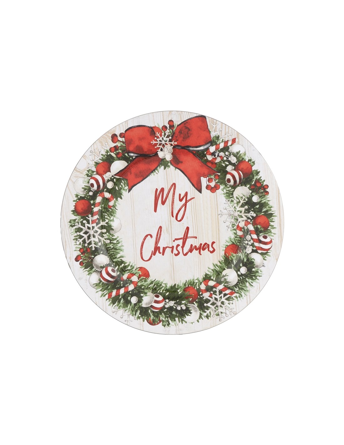 SOTTOPIATTO 138423 GHIRLANDA 40CM PVC