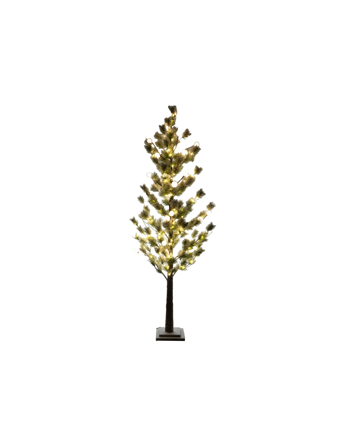 ALBERO 139073 PINO INNEVATO H160CM 272LED PVC