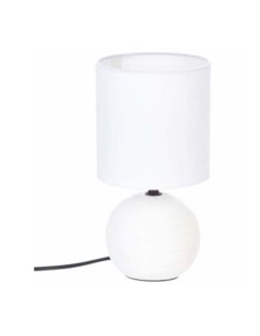 ILLUMINAZIONE: vendita online Lampada da Tavolo 116289K Timeo 13x25cm Bianco, lampada tavolo bianca, lampada moderna in offerta