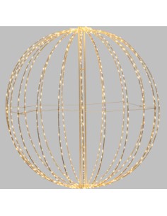 LUCI DI NATALE: vendita online Sfera di Natale 720 MicroLED Bianco Caldo/Flash 74CM - La Magia di Natale brillante! in offerta