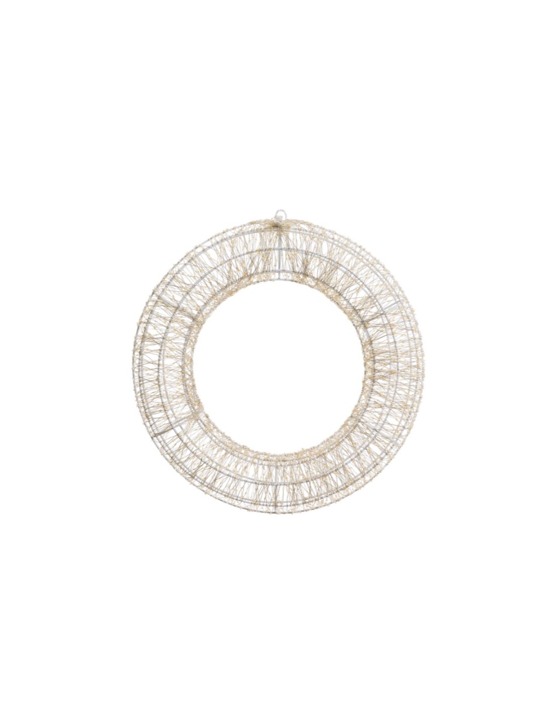 LUCI DI NATALE: vendita online Corona di Natale 3000 MicroLED Bianco Caldo 55CM - La Magia di Natale radiosa! in offerta