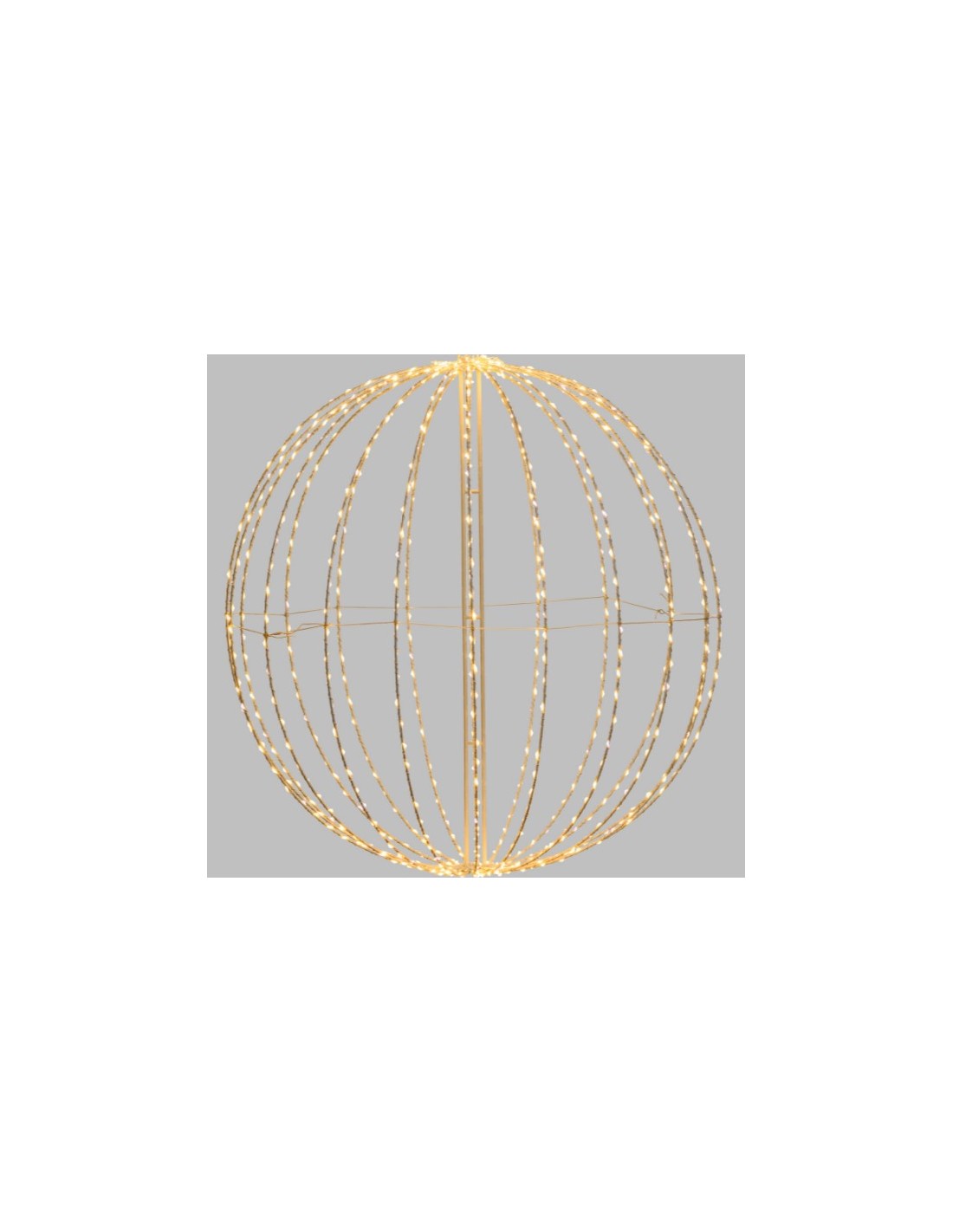 LUCI DI NATALE: vendita online Sfera di Natale 520 MicroLED Bianco Caldo/Flash 30CM - La Magia di Natale brillante! in offerta