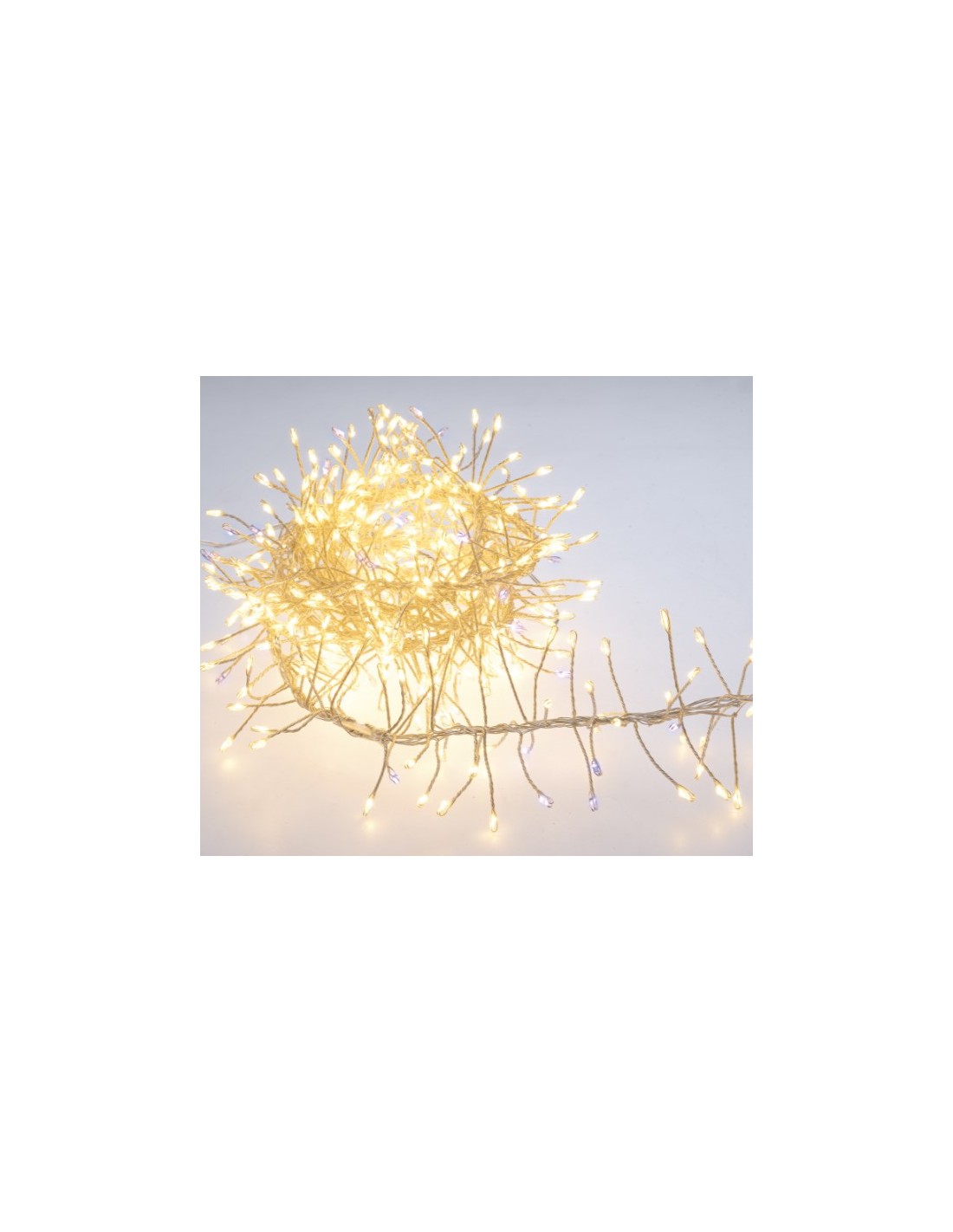 LUCI DI NATALE: vendita online Catena di Natale 600 Microled Bianco Caldo/Flash - La Magia di Natale per la tua casa! in offerta