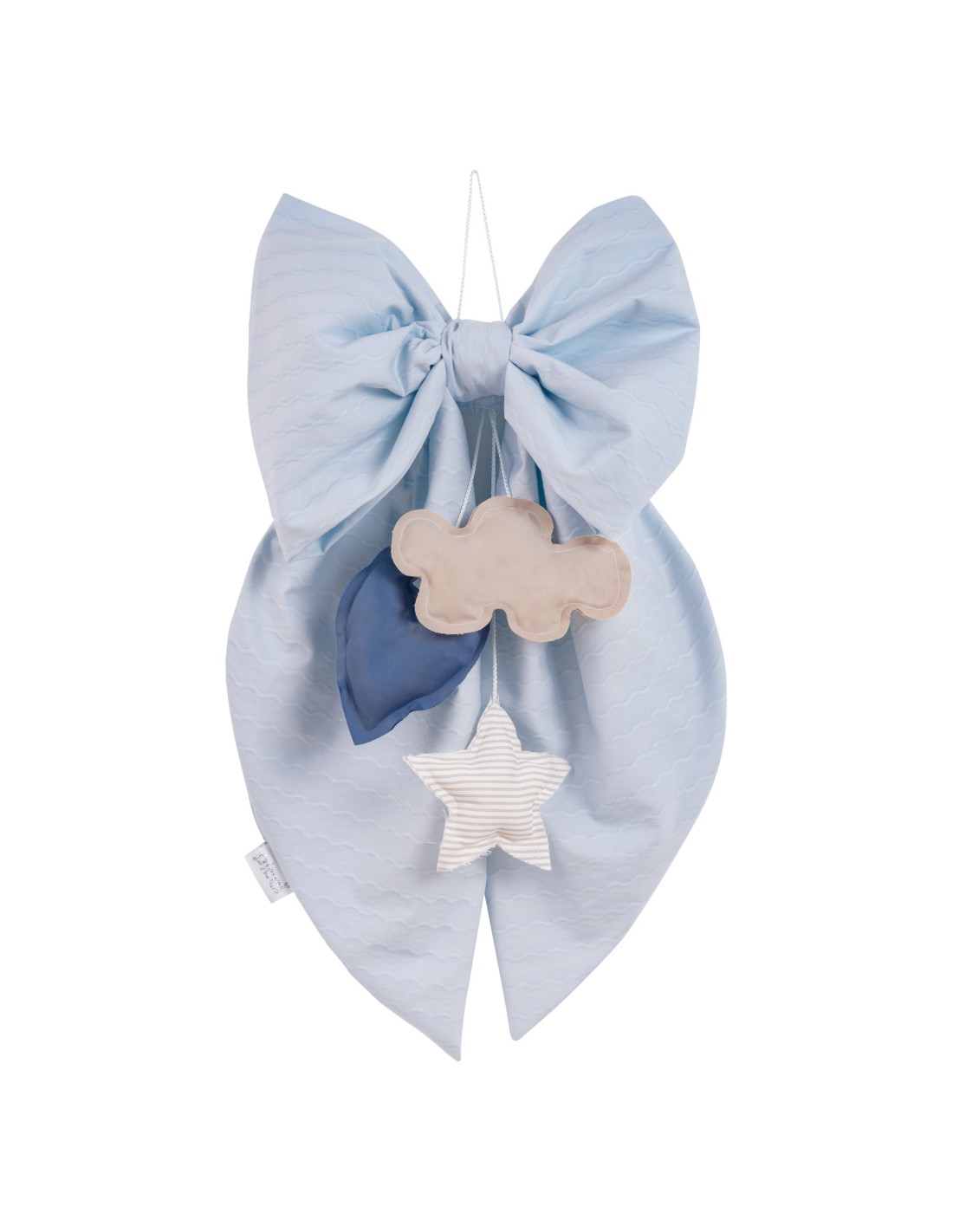 Fiocco Nascita Baby Singolo Azzurro - Shop in Casa