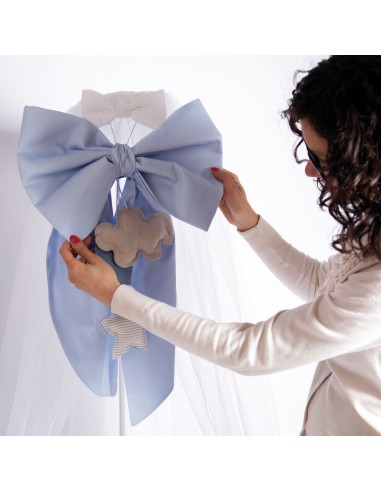 Fiocco Nascita Baby Singolo Azzurro - Shop in Casa