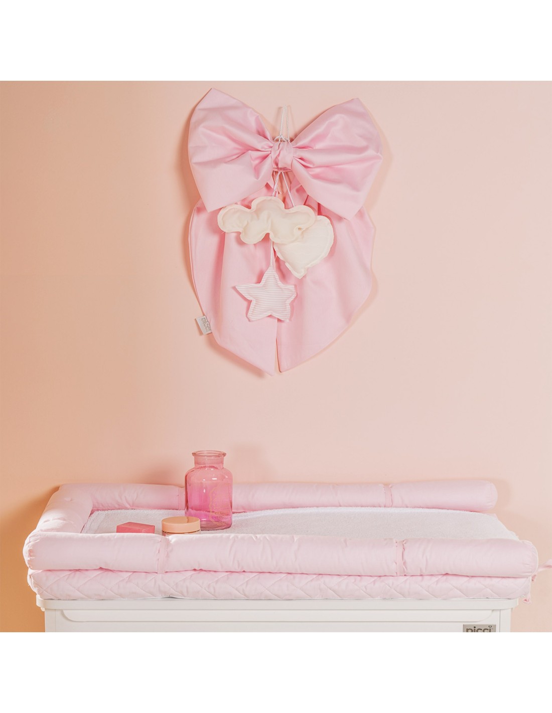 Fiocco Nascita Baby Singolo Rosa | Shopincasa.it