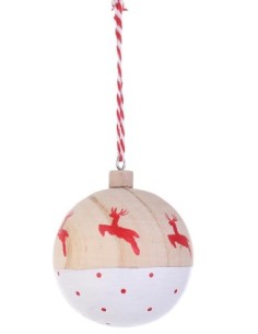 PENDENTE 0974845 YOSHIEL D6,5CM NATURALE/BIANCO