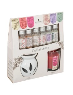 PROFUMATORI: vendita online Set profumatore per ambiente Fruits Rouges con bruciaprofumi e 8 oli da 10 ml – Atmosphera in off...