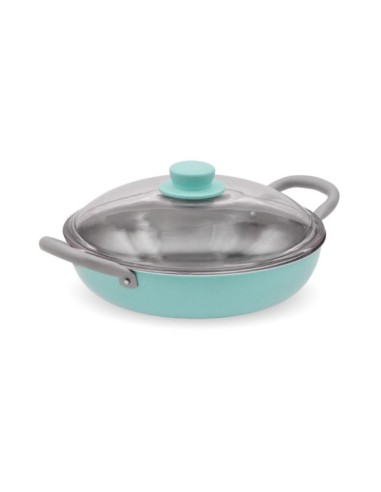 PENTOLE - COPERCHI ANTIADERENTE: vendita online AMCOLORS TEGAME 28CM COP VETRO COLORI ASSORTITI in offerta