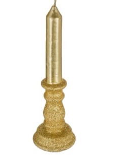 CANDELA 134365OR BASE DORATA H20,5CM