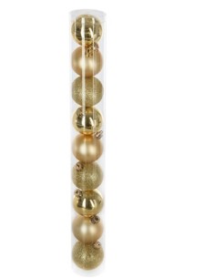 SFERE E PENDAGLI: vendita online Decorazione set 9 palline di Natale oro Ø6cm Feeric Lights & Christmas - La magia di Natale ...