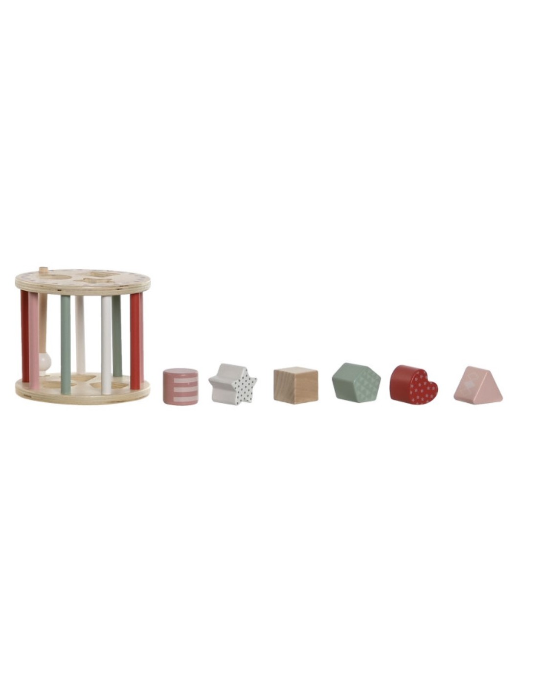 GIOCHI IN LEGNO: vendita online FORME LEGNO 7 PEZZI, 13X11CM GIOCATTOLO ASSORTITO in offerta