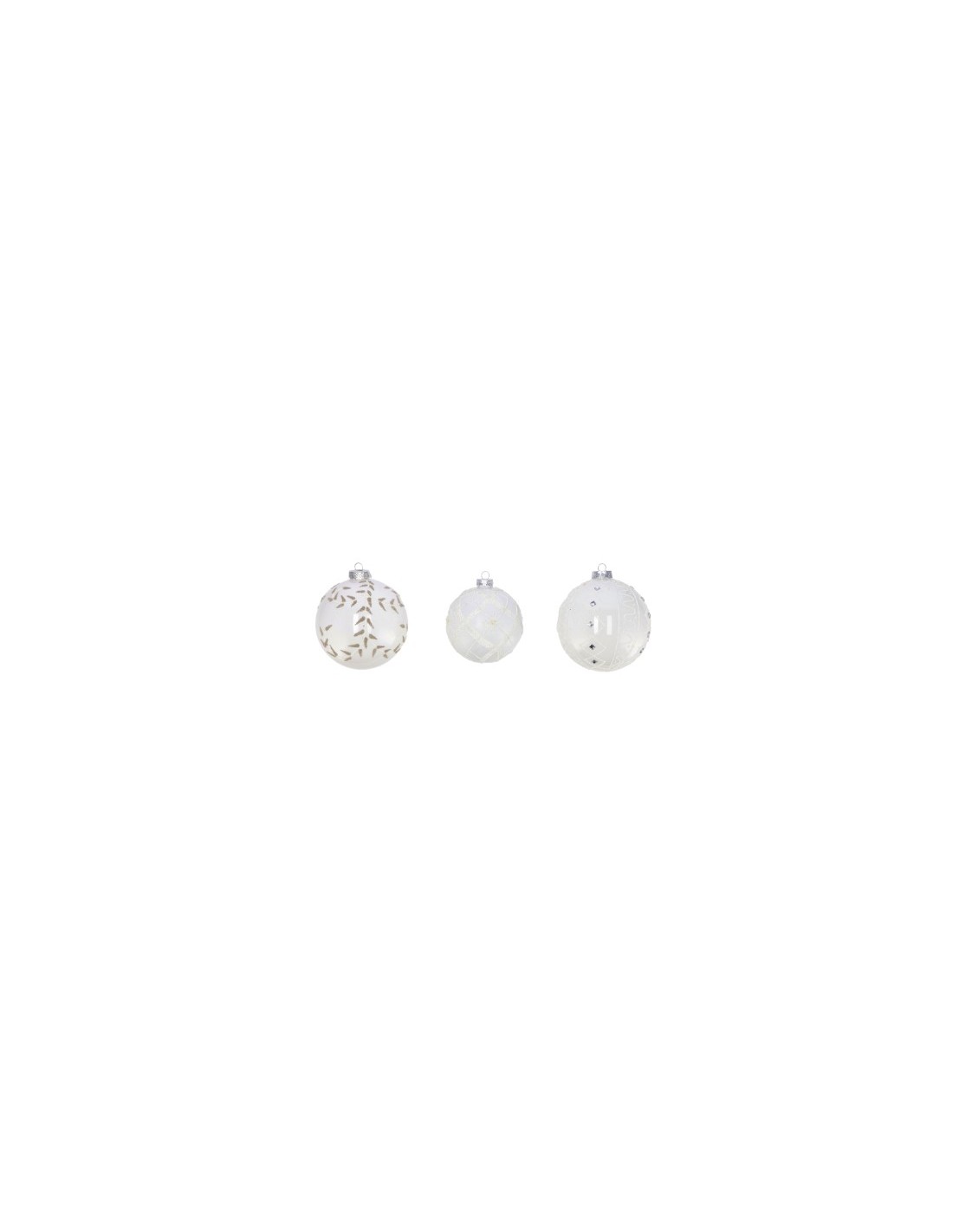 SFERA 105759 VETRO D12CM BIANCO ASSORTITO