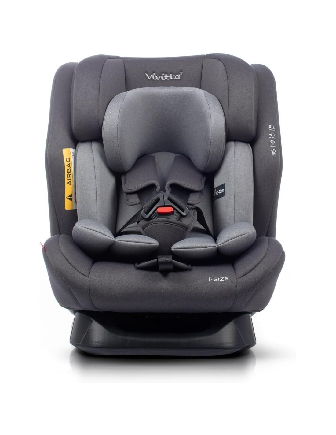 PRIMA INFANZIA: vendita online Seggiolino Auto Eder iBelt I-Size Grigio 40/150 cm - Sicurezza per il tuo bambino in offerta