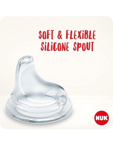 NUK First Choice+ Learner Cup Night 6-18 mesi | Beccuccio Antigoccia in Silicone | shopincasa.it