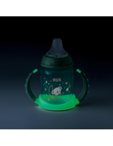 NUK First Choice+ Learner Cup Night 6-18 mesi | Beccuccio Antigoccia in Silicone | shopincasa.it