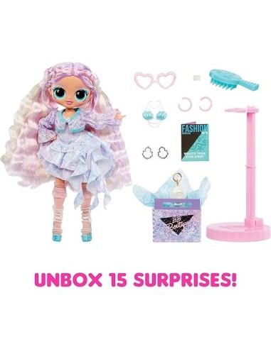 GIOCATTOLO PUBBLICIZZATO: vendita online L.O.L. Surprise! OMG Fashion Doll Pearla con 15 Sorprese, Abiti e Accessori a Tema S...