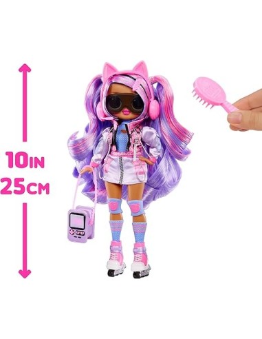 GIOCATTOLO PUBBLICIZZATO: vendita online L.O.L. Surprise! OMG Fashion Doll Ace con 15 Sorprese, Abiti e Accessori a Tema Gioc...